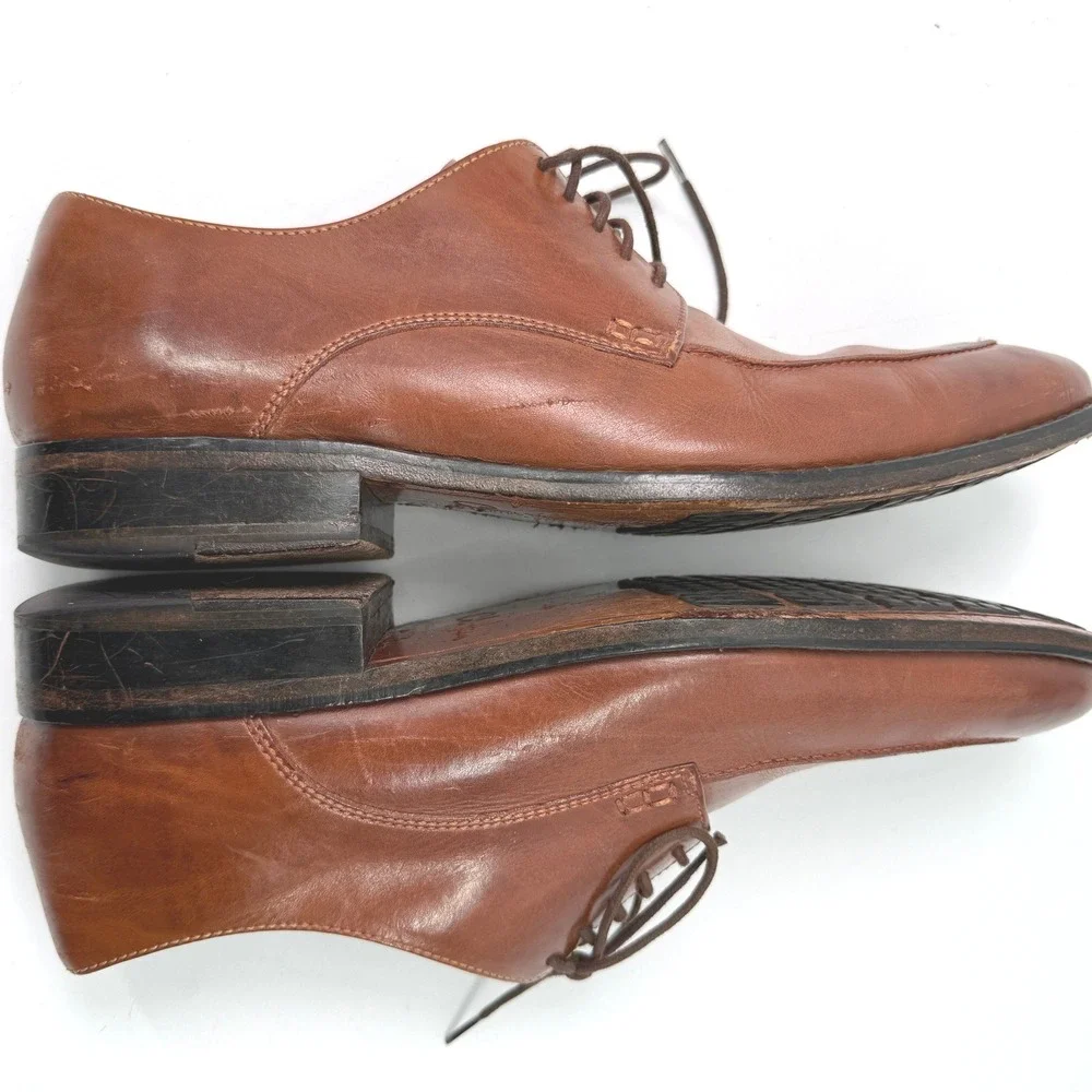 Cole Haan Derby Oxford Shoe Men 10 M Leather Lace Up Minimalist Office Academia